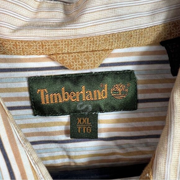 Mens Timberland Long Sleeve Button Up Collared Shirt 0632 - Picture 4 of 12